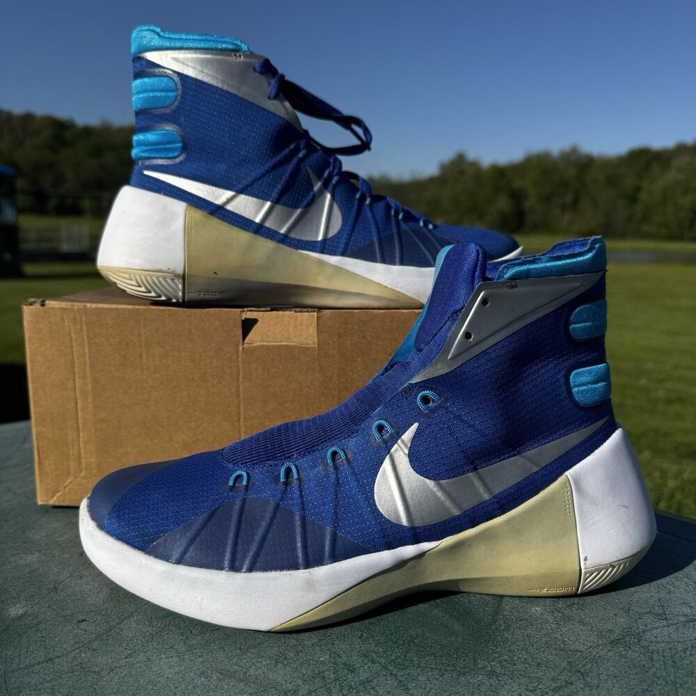 Nike Hyperdunk 2015 TB 'Blue Hero' Womens 9.5 Clean Royal 749885 404 NEEDS LACES